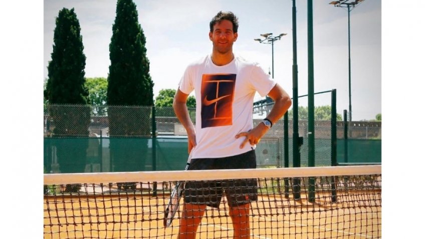Del Potro volvería a las canchas a principios del 2022